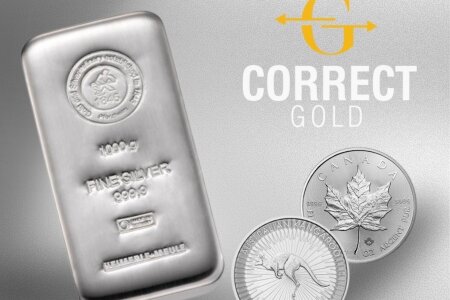Befektetési ezüst – Mit érdemes tudni vásárlás előtt? | © Correct Gold