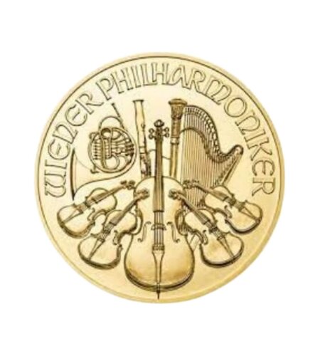 Bécsi Filharmónikusok 1/4 uncia aranyérme, 999.9