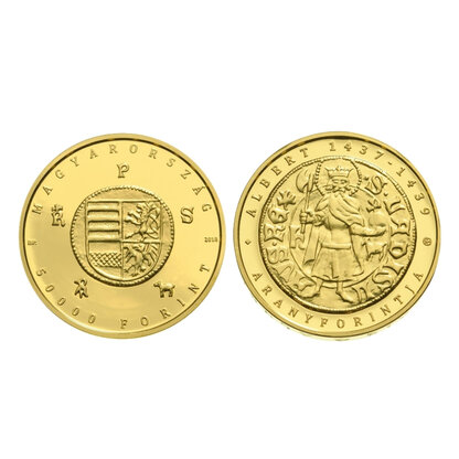 Befektetési aranyérme - Habsburg Albert aranyforintja arany emlékérme  | © Correct Gold