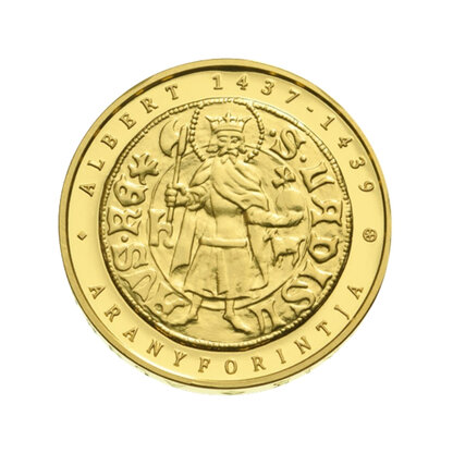 Befektetési aranyérme - Habsburg Albert aranyforintja arany emlékérme  | © Correct Gold
