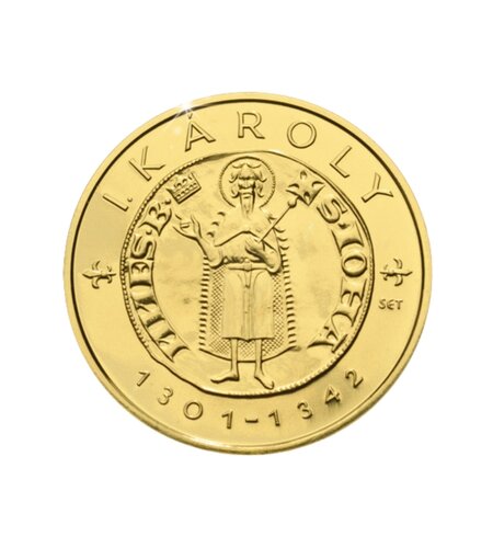 Befektetési aranyérme - I. Károly aranyforintja arany emlékérme | © Correct Gold