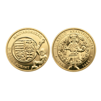 Befektetési aranyérme - I. Ulászló aranyforintja arany emlékérme | © Correct Gold