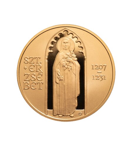 Befektetési aranyérme - Árpád-házi Szent Erzsébet arany emlékérme | © Correct Gold