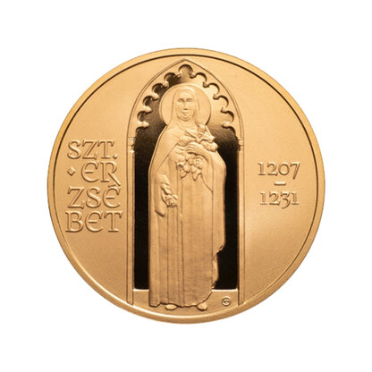 Befektetési aranyérme - Árpád-házi Szent Erzsébet arany emlékérme | © Correct Gold