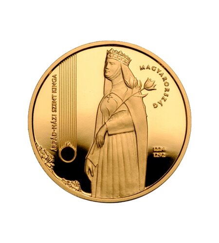 Befektetési aranyérme - Árpád-házi Szent Kinga arany emlékérme | © Correct Gold