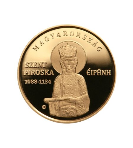 Befektetési aranyérme - Szent Piroska arany emlékérme | © Correct Gold