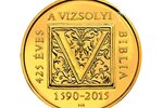 Befektetési aranyérme - Vizsolyi Biblia arany emlékérme | © Correct Gold